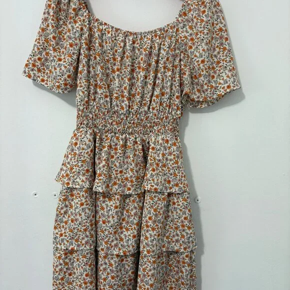 PrettyGarden Mini Dress Floral - Size S - Picture 4 of 6
